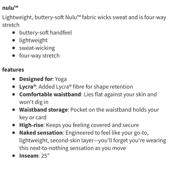 NWT Lululemon Lunar New Year Gold Logo Limited Edition Align Legging II 25” - Picture 7 of 9